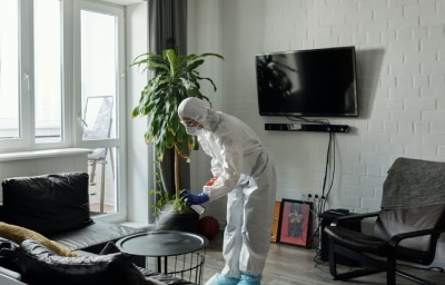 cleaning before disinfecting Common Household Odors